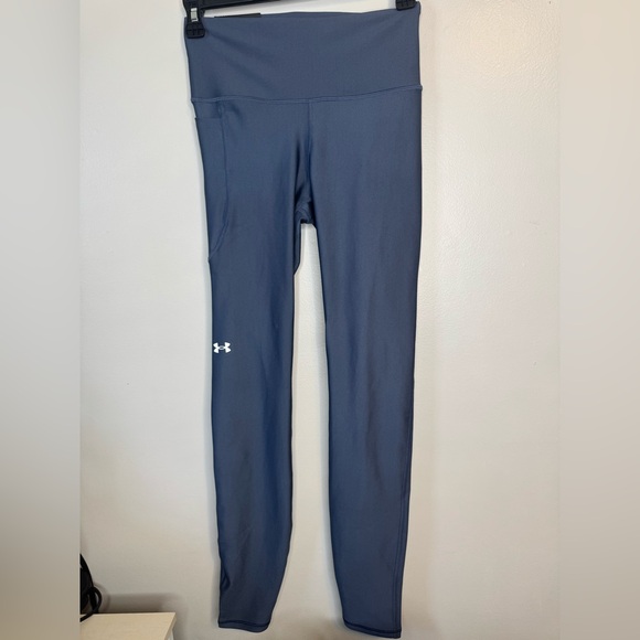 Under Armour Pants - Under Armour Black Performance Leggings with White Logo